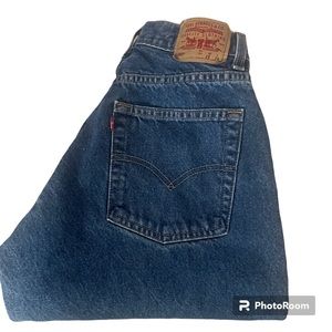 Men’s Levi’s 569 loose fit student denim jeans